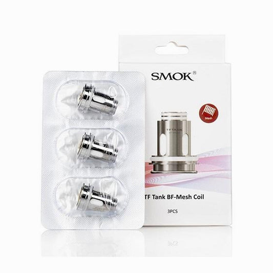 Smok TF Tank Replacement Coils BF-Mesh 0.25 Ohm | 3 Pack | Wolfvapes - Wolfvapes.co.uk-0.25 OHM BF MESH