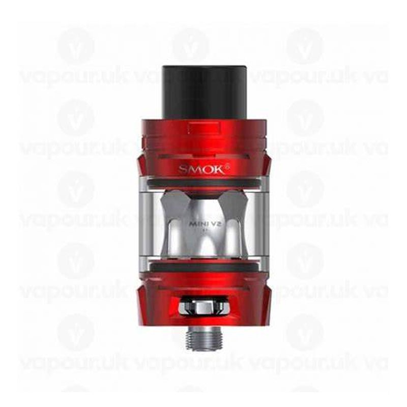 Smok - Tfv Mini V2 - Tank - Wolfvapes.co.uk-Red