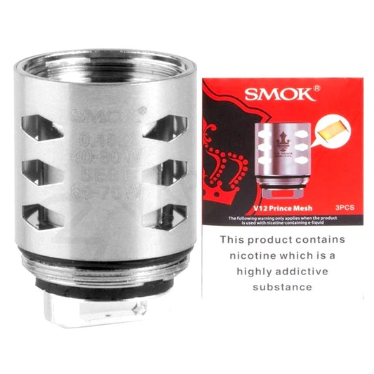 Smok TFV12 Prince Mesh Coils | 3 Pack | Wolfvapes - Wolfvapes.co.uk-