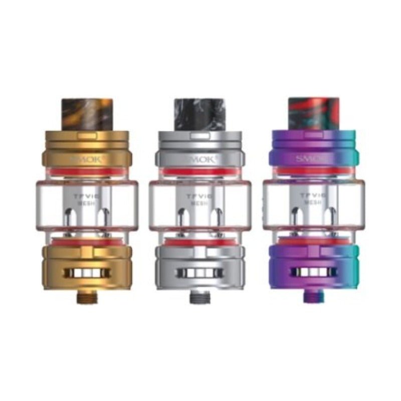 SMOK TFV16 Mesh Sub-Ohm Tank | SMOK TFV16 Tank 9ml | wolfvapes - Wolfvapes.co.uk-BLACK