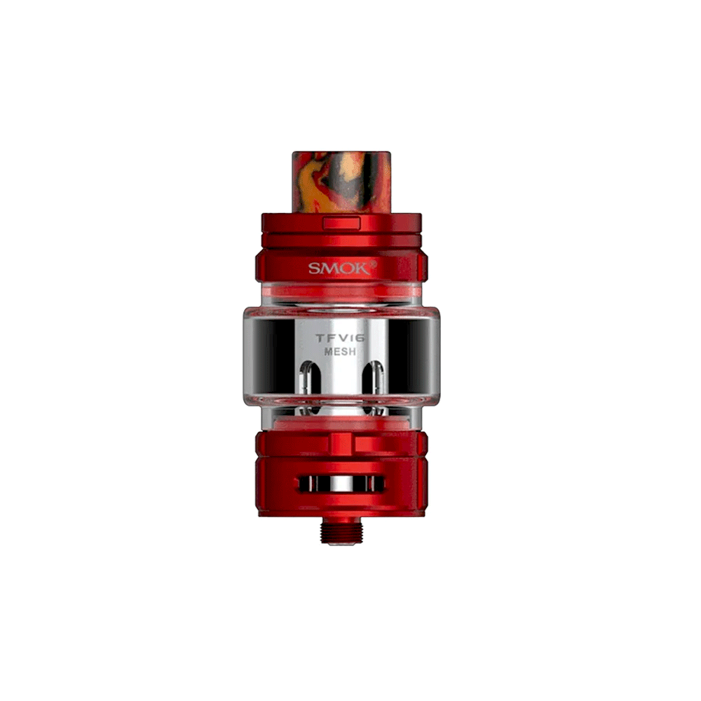 SMOK TFV16 Mesh Sub-Ohm Tank | SMOK TFV16 Tank 9ml | wolfvapes - Wolfvapes.co.uk-RED