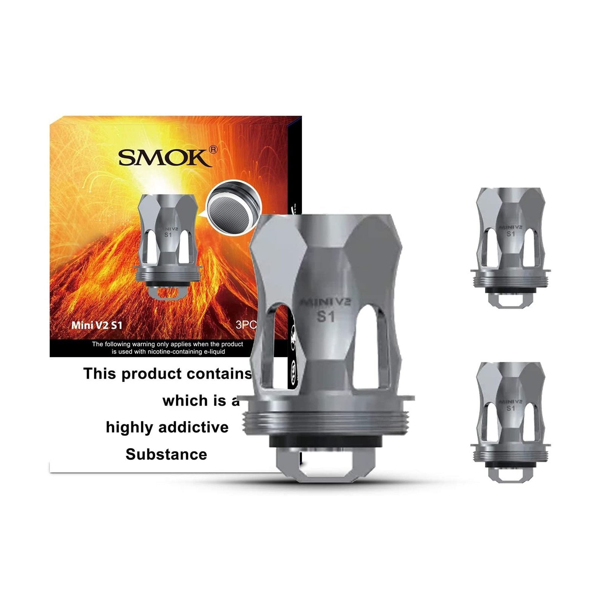 SMOK V8 MiniBaby V2 S2 Coils 0.15 ohm | 2 Packs | Wolfvapes SMOK V8 MiniBaby V2 S2 Coils 0.15 ohm | 2 Packs | Wolfvapes