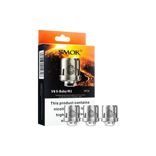 SMOK V8 X-Baby M2 | 5 Pack | Wolfvapes - Wolfvapes.co.uk-0.25 OHM