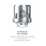 SMOK V8 X-Baby M2 | 5 Pack | Wolfvapes - Wolfvapes.co.uk-0.4 OHM