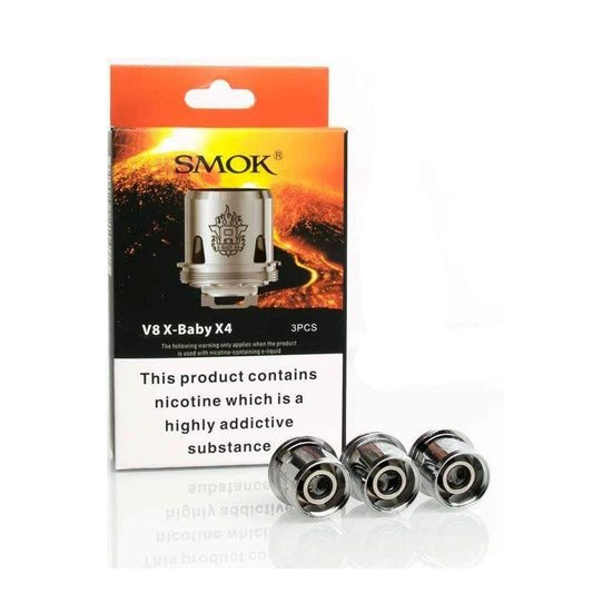 Smok - V8 X Baby X4 - 0.15 ohm - Coils - Wolfvapes.co.uk-