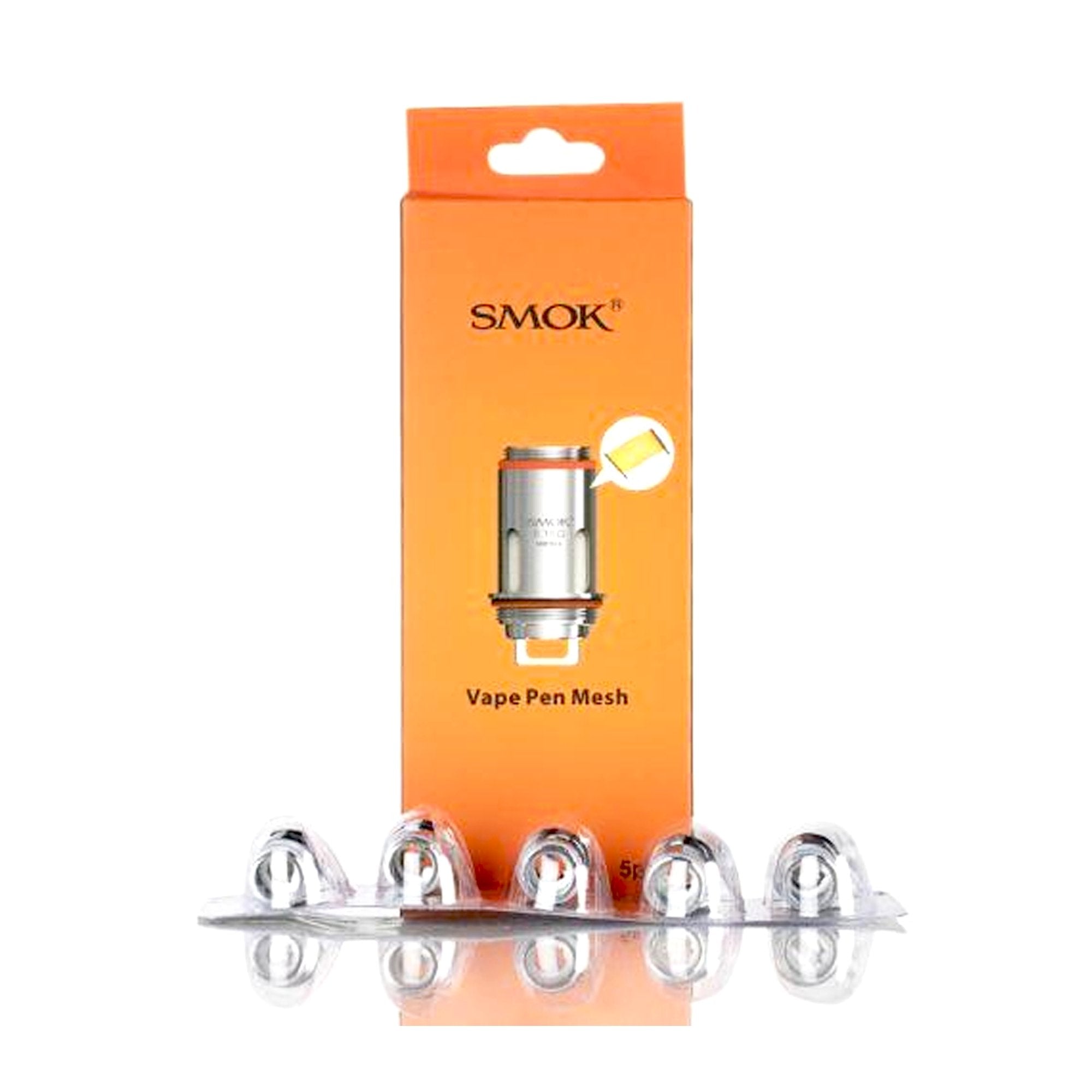 Smok Vape Pen 22 Mesh Coils 0.15ohm | 5 Pack | Wolfvapes - Wolfvapes.co.uk-