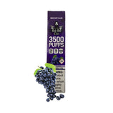 Snoop D 3500 Disposable Device | 20MG | Wolfvapes - Wolfvapes.co.uk-Grape N Juice