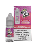 Soda King Nic Salt 10ml - Box of 10 - Wolfvapes.co.uk-Blueberry Strawberry Blackberry