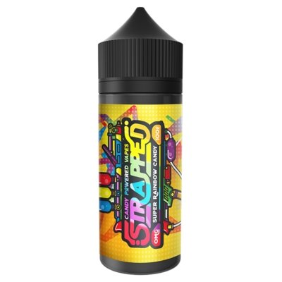 Strapped 100ML Shortfill - Wolfvapes.co.uk-Super Rainbow Candy