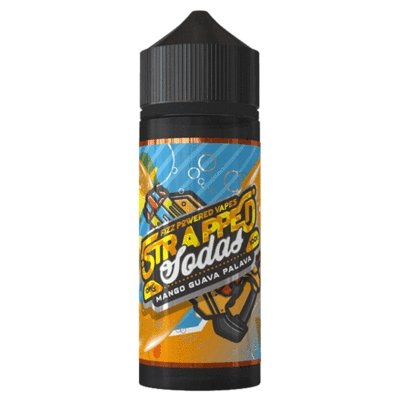 Strapped Sodas 100ML Shortfill - Wolfvapes.co.uk-Mango Guava Palava