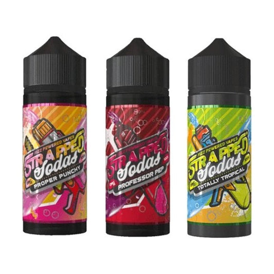 Strapped Sodas 100ML Shortfill - Wolfvapes.co.uk-Totally Tropical