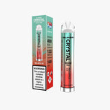 Super Crystal Xtreme Max 4000 Disposable Vape Pod Puff Bar Device - Wolfvapes.co.uk-Red Apple Ice