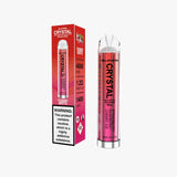 Super Crystal Xtreme Max 4000 Disposable Vape Pod Puff Bar Device - Wolfvapes.co.uk-Strawberry Raspberry Cherry Ice