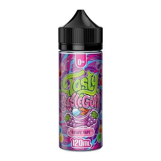 Tasty Bubblegum E-LIQUIDS Grape Tape Tasty Bubblegum 100ml Shortfill