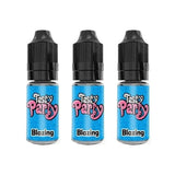 Tasty Party 10ml Nic Salt E Liquid | Blazing 3 Pack | Wolfvapes - Wolfvapes.co.uk-20mg