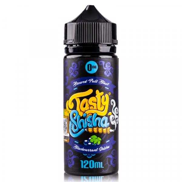 Tasty Shisha 100ml Shortfill - Wolfvapes.co.uk-Blackcurrant Shisha