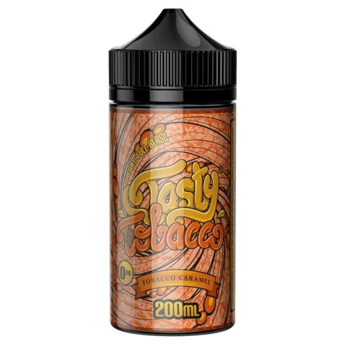 Tasty Tobacco 200ml Shortfill - Wolfvapes.co.uk-Caramel