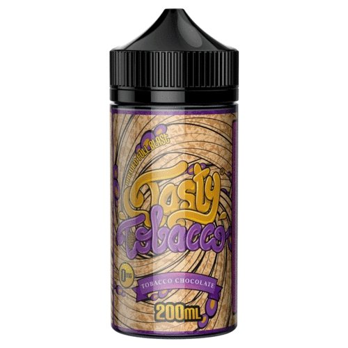 Tasty Tobacco 200ml Shortfill - Wolfvapes.co.uk-Chocolate