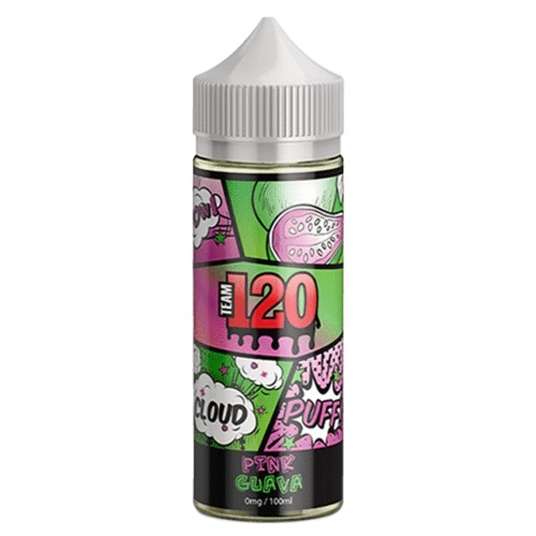 Team 120 -100ml Shortfill - Wolfvapes.co.uk-Pink Guava