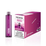 The Big One Crystal 4000 Disposable Vape Pod Box of 10 - Wolfvapes.co.uk-Strawberry Grape
