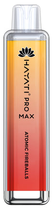 The Crystal Pro Max 4000 By Hayatti | Disposable Vape Pod Puff Device - Wolfvapes.co.uk-Atomic Fireballs