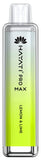 The Crystal Pro Max 4000 By Hayatti | Disposable Vape Pod Puff Device - Wolfvapes.co.uk-Lemon & Lime