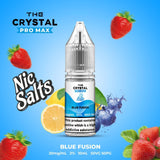 The Crystal Pro Max Vape Nic Salts 10ml - Box of 10 - Wolfvapes.co.uk-Blue Fusion