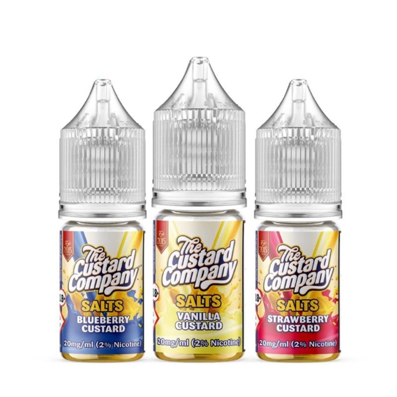 The Custard Company 10ML Nic Salt - Wolfvapes.co.uk-10mg