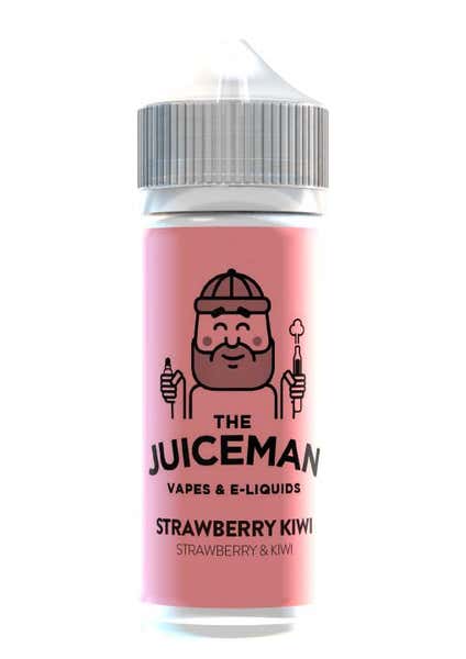 The Juiceman E-liquids 100ml Shortfill - Wolfvapes.co.uk-Strawberry Kiwi