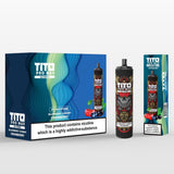 Tito Pro Max GD 10000 Disposable Vape Pod Pen Box of 10 - Wolfvapes.co.uk-Aloe Grape