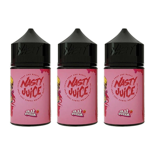 Trap Queen E-Liquid by Nasty Juice | Yummy Series | Wolfvapes - Wolfvapes.co.uk-3MG X 3 PACK