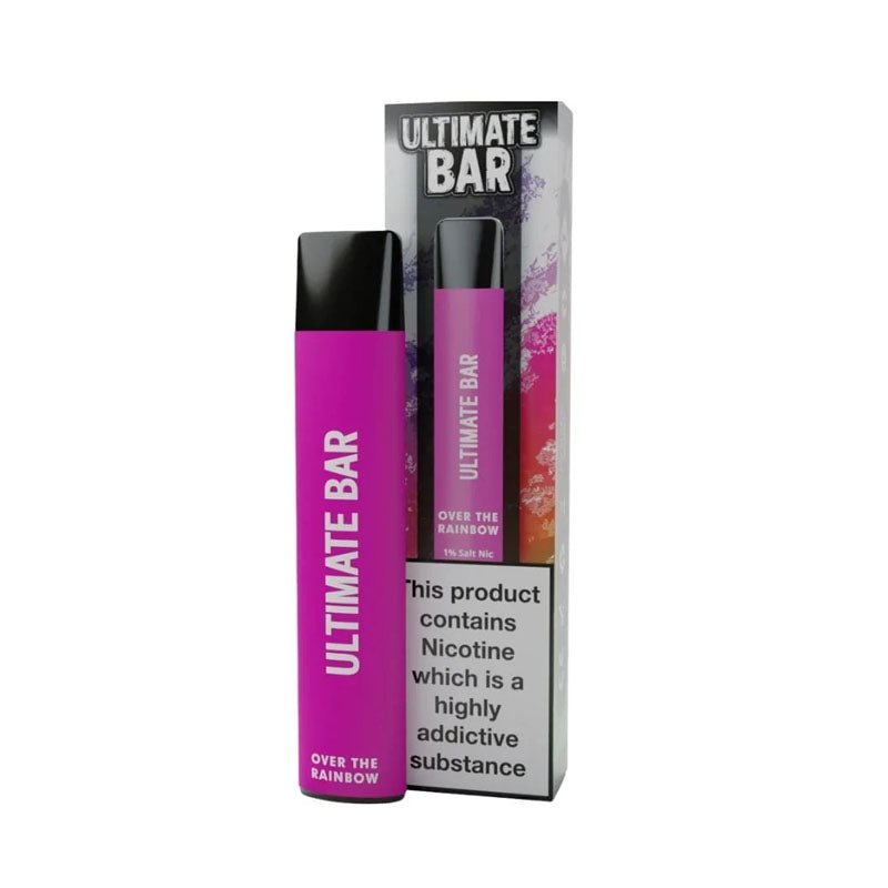 Ultimate Bar Disposable Vape Pod Kit 600 Puffs | 20mg | Wolfvapes - Wolfvapes.co.uk-Over The Rainbow