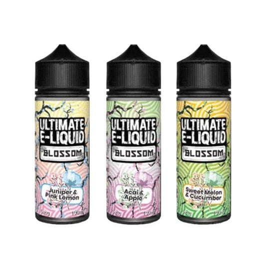Ultimate E-Liquid Blossom 100ML Shortfill - Wolfvapes.co.uk-Sweet Melon & Cucumber