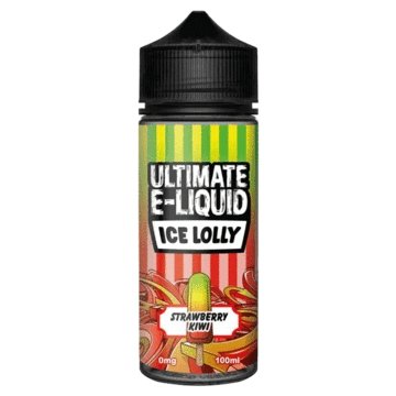 Ultimate E-Liquid Ice Lolly 100ML Shortfill - Wolfvapes.co.uk-Strawberry Kiwi