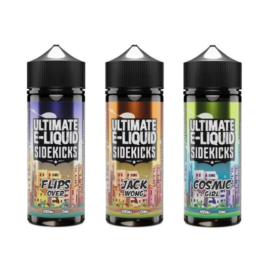 Ultimate E-Liquid Sidekicks 100ML Shortfill - Wolfvapes.co.uk-Cosmic Girl