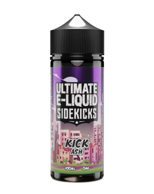 Ultimate E-Liquid Sidekicks 100ML Shortfill - Wolfvapes.co.uk-Kick Ash