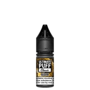 Ultimate Puff 50/50 Classic 10ML Shortfill - Wolfvapes.co.uk-3mg