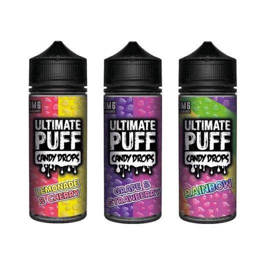 Ultimate Puff Candy Drops 100ML Shortfill - Wolfvapes.co.uk-Rainbow