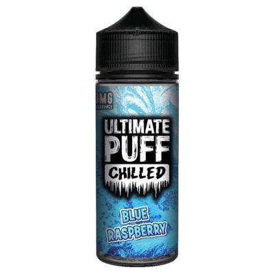 Ultimate Puff Chilled 100ML Shortfill - Wolfvapes.co.uk-Blue Raspberry