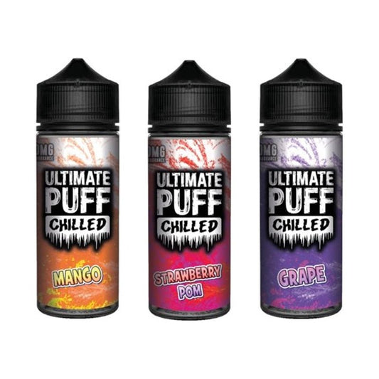Ultimate Puff Chilled 100ML Shortfill - Wolfvapes.co.uk-Grape