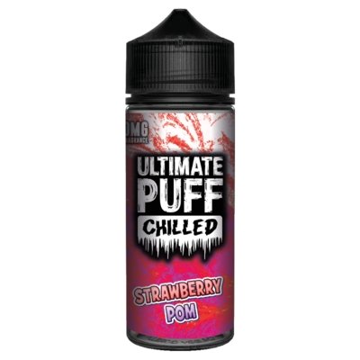 Ultimate Puff Chilled 100ML Shortfill - Wolfvapes.co.uk-Strawberry Pom