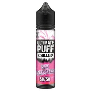 Ultimate Puff Chilled 50ml Shortfill - Wolfvapes.co.uk-Pink Raspberry
