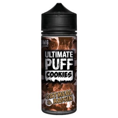Ultimate Puff Cookies 100ML Shortfill - Wolfvapes.co.uk-Outmeal & Raisin