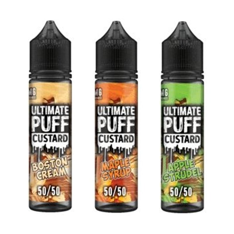 Ultimate Puff Custard 50ml Shortfill - Wolfvapes.co.uk-Apple Strudel