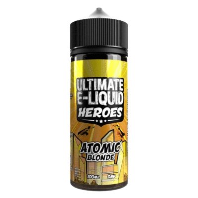 Ultimate Puff Heroes 100ML Shortfill - Wolfvapes.co.uk-Atomic Blonde