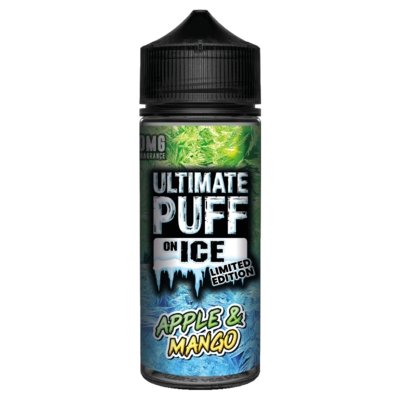 Ultimate Puff On Ice 100ML Shortfill - Wolfvapes.co.uk-Apple & Mango