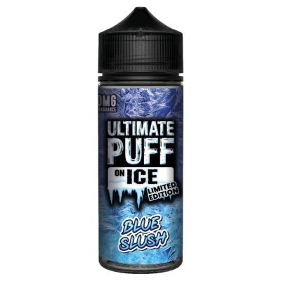 Ultimate Puff On Ice 100ML Shortfill - Wolfvapes.co.uk-Blue Slush