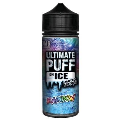 Ultimate Puff On Ice 100ML Shortfill - Wolfvapes.co.uk-Rainbow