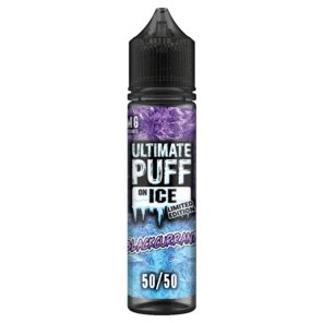 Ultimate Puff On Ice 50ml Shortfill - Wolfvapes.co.uk-Blackcurrant