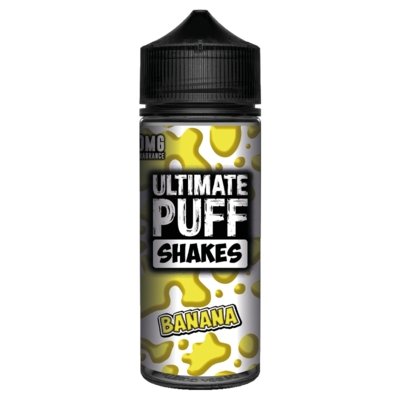 Ultimate Puff Shakes 100ML Shortfill - Wolfvapes.co.uk-Banana